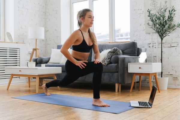 Woman exercising confidently after femiwand treatment Maidstone